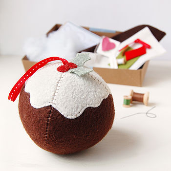 Make Your Own Christmas Pudding Craft Kit