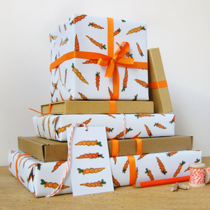 Carrot Wrapping Paper