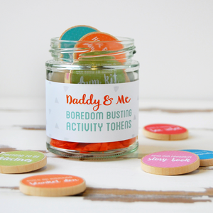 Daddy And Me Activity Tokens Jar